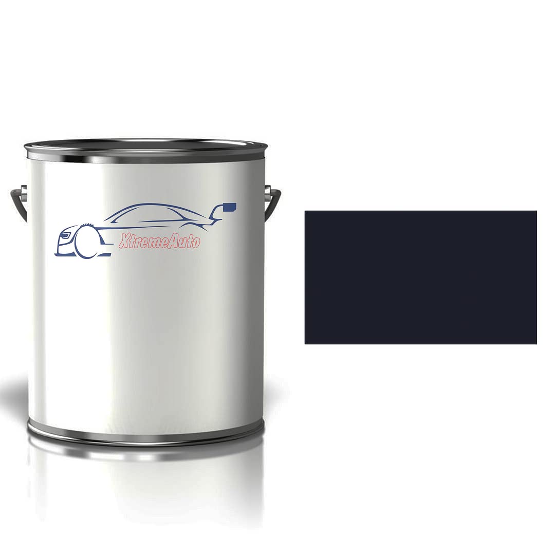 Xtremeauto RAL 5004 Black Blue 500ml RAL Paint Tin/Can Satin Finish Paint DIY Indoor/Outdoor Perfect Finish Quick Dry Arts, Crafts, Furniture, Home, Garden