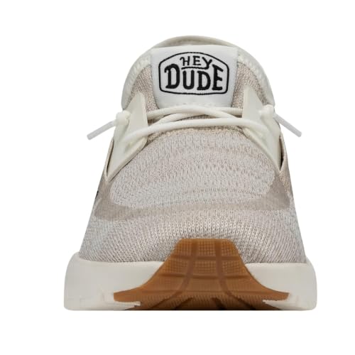 Image of HEYDUDE Men's Sirocco Neutrals Slip On Sneaker | Breathable Knit Upper