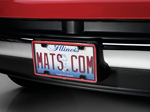 Weathertech 8ALPCC1 Clearcover License Plate Cover And Frame, Red thumb #5