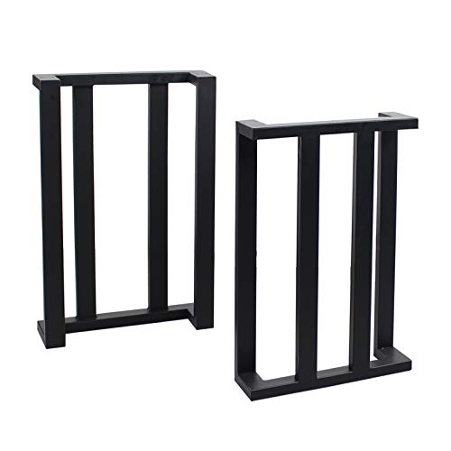 MBQQ 2 Pcs Furniture Legs Rustic Decory C Shape Table Legs,Heavy Duty Metal Desk Legs,Dining Table Legs,Industrial Modern, DIY Iron Bench Legs(H28”xW17.7”) MBQQ 2 Pcs Furniture Legs Rustic Decory C Shape Table Legs,Heavy Duty Metal Desk Legs,Dining Table Legs,Industrial Modern, DIY Iron Bench Legs(H28”xW17.7”)