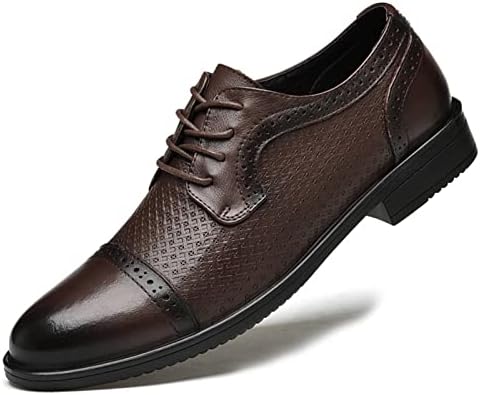 Amazon.com | HOOENG Formal Dress Shoes for Men Lace Up Derby