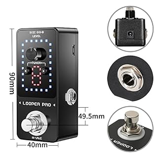 Accordeur pédale automatique, accordeurs d’enregistreur d’effets guitare en boucle, écran LCD chromatique guitare 9 V… - Les Beatles, Paul McCartney, John Lennon, RIngo Starr, George Harrison Accordeur pédale automatique, accordeurs d'enregistreur d'effets guitare en boucle, écran LCD chromatique guitare 9 V… – Image 4
