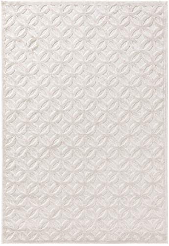 benuta In- & Outdoor-Teppich Bonte Cream 200x290 cm