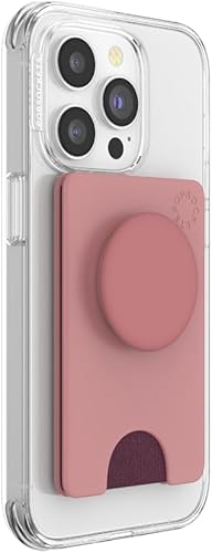 Vista 64 de PopSockets Cartera de teléfono con agarre expandible y anillo adaptador para MagSafe, soporte para tarjetas de teléfono, compatible con carga bígaro