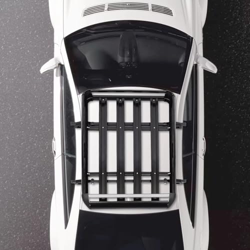 Baca coche universal de aluminio para SUV y automoviles portaequipajes resistente 3