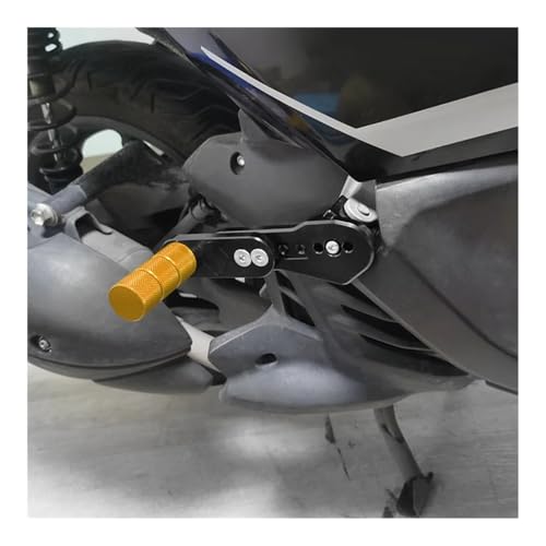 Repose-pieds moto arrière réglable contre la fatigue passager
