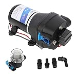 ECCPP Fresh Water Pump Water Pressure Diaphragm Pump 12 Volts DC RV Pump 2088-554-144