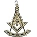 Masonic Gold Regalia Collar Jewel - Past Master