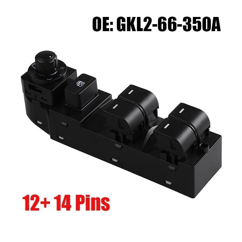 Interrupteur de vitre pour Mazda 6 avec commande fluide 12 14 broches - 5