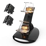 Controller Charger with Rechargeable Battery Packs for Xbox One, YCCTEAM Batteries Charging Station Controller Charging Stand Dock Accessories Kit for Xbox One/Xbox One S/Xbox One X/Xbox One Elite