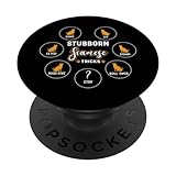 Photo Gallery stubborn tricks cat owner siamese cat popsockets popgrip intercambiabile Photo Gallery stubborn tricks cat owner siamese cat popsockets popgrip intercambiabile