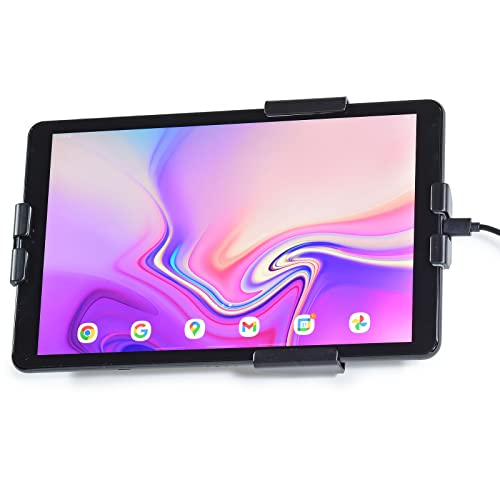 click4av Secure Tablet Wall Mount Universal Anti Theft Holder for Retail Display POS Compatible with iPad and 7.9 to 11 inch Tablets - Image 2