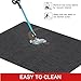 Golener Oil Spill Mat - 64”x32” Garage Floor Mat for Under Car, Rubber Floor Mats, Absorbent Oil Mat, Protect Floor from Spills & Stains, Waterproof, Reusable, Washable, Durable, Heavy Duty, Black
