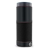 Amazon Echo Protective Case, rooCASE [Chorus] Amazon Echo Premium Synthetic Leather Protective Sleeve Skin Cover for Amazon Echo, Black