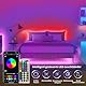 BATHEBRIGHT Led Strip 10m RGB LED Streifen mit Fernbedienung Bluetooth Musik Sync Timer-Einstellung Dimmbar Farbwechsel Led Lichterkette Lichtband Leiste Band für Zuhause Party