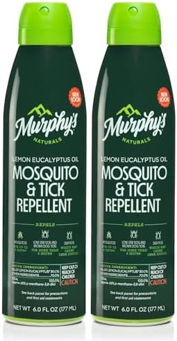 Murphy's Naturals Mosquito & Tick Bug Repellent Spray, Oil of Lem...