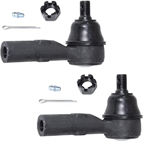 Image of Detroit Axle - Front Struts w /Coil Springs Sway Bars Lower Ball Joints Outer Tie Rod Ends Replacement for 2011-2012 Honda Odyssey - 8pc Set