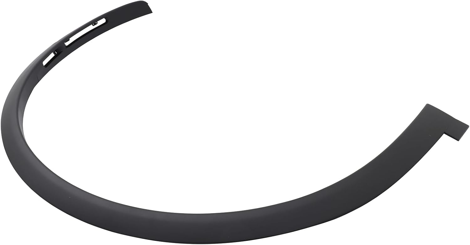 Front Right Passenger Side Wheel Molding Trim Fit for Tesla Model X 2016-2023 Replace for 103528900L, Black