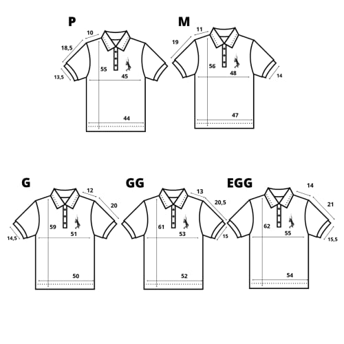 Camisa Polo Feminina em Viscose Manga Curta Conforto Casual (Preta, EGG)