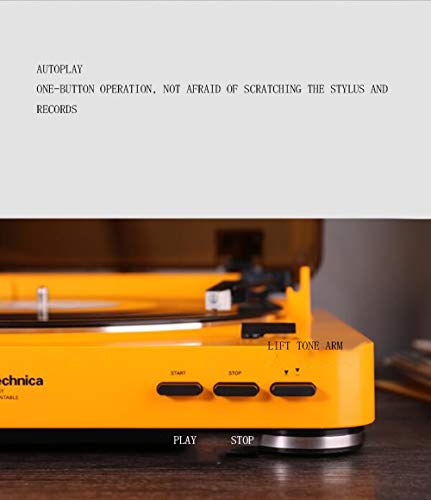 Disque Vinyle Lecteur Retro phonographes Automatique Bluetooth Turntable à Deux Voies stéréo magnétique Phono Automatique Entraînement Ceinture 33 45 réglable à Deux Vitesses - Les Beatles, Paul McCartney, John Lennon, RIngo Starr, George Harrison Disque Vinyle Lecteur Retro phonographes Automatique Bluetooth Turntable à Deux Voies stéréo magnétique Phono Automatique Entraînement Ceinture 33 45 réglable à Deux Vitesses – Image 6