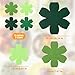 12 PCS Pot and Pan Protectors, 4 Colors(Green tones) & 3 Sizes Thicker Felt Pan Protector Pads, Pot Separators for Stacking, Anti-Slip Dividers to Protect Glass Ceramic Plates Cookware from Scratching