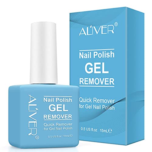 Gel Nail Polish Remover ( 1 Pack), Nail Polish Remover in 3-5 Minutes, Easily Remove Soak-Off Gel Nail Polish, Safe, Non-Irritating, No Need for Foil, Soaking Or Wrapping, Don't Hurt Your Nails