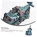BESPORTBLE Fish Tank Landscape Aircraft Resin Ornament Large Helicopter Aquarium Decoration Hideout Cave for Fish and Shrimp Household Aquarium Décor