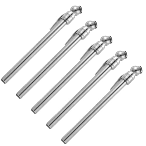 BELLIFFY Penna Manometro per Pneumatici Auto 5 Pezzi Portatile Resistente per Misurazione Pressione Veicoli Suv Camion Motociclette