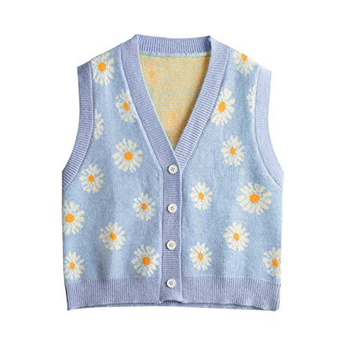 トップス murral Garden flower knit vest 41cL7n6Gt5L.jpg