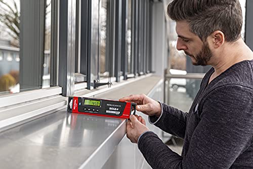 Image of SOLA LSB10DBT Digital Level & Inclinometer with Bluetooth, Big Red, 10-inch