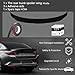 Arcoche Trunk Lip Spoiler for Mazda 3 2019-2023 Sedan Rear V-Style Spoiler Wing Without Drilling ABS Compatible with Maz-da 3 (Glossy Black)