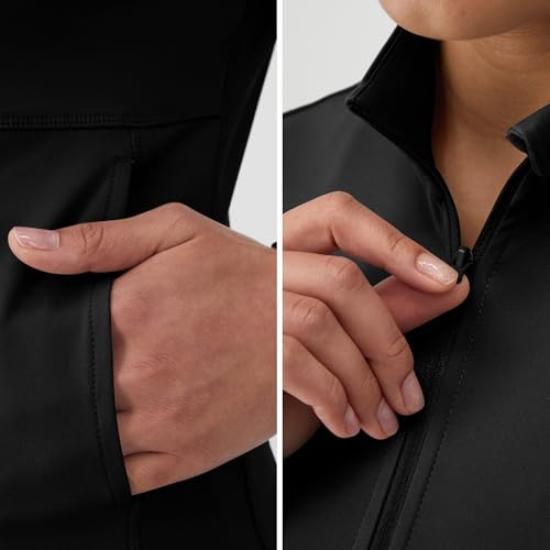 Hanes Women's Moves Workout, Soft & Stretchy Yoga, Moisture-Wicking Full-Zip Studio Jacket3