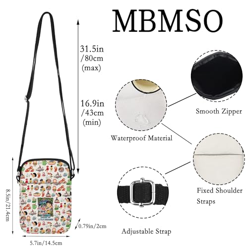 MBMSO Ponyo Crossbody Bag Japanese Manga Gifts for Anime Fans Ponyo and Sosuke Crossbody Purse Anime Movie Gifts Ponyo Merch2