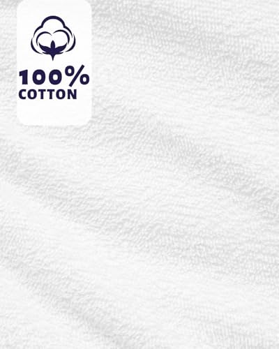 FishingDino Bademantel Kinder Jungen Mädchen Gr 74-116, Weiche Baumwolle Kinderbademantel Frottee, Schnelltrocknend Bademäntel Morgenmantel Für Alle Jahreszeiten, Blauer Pinguin 5-6 Jahre/110-116