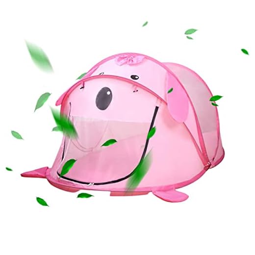 D/H Tiendas de campaña para niños de Interior | Cute Cartoon Tiger Kids Carpas para Interiores Playhouses | Tienda de campaña emergente Apta para 2-3 niños pequeños, bebés, niños, Tienda de campaña