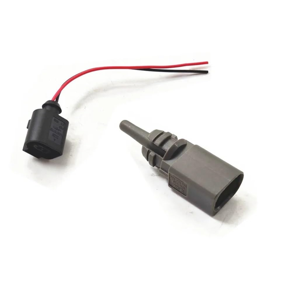 Sensore Esterno Compatibile con VW per Golf 2013-2024 per Jetta 2015-2024 Set sensore Temperatura Esterna Auto 5QD820535 5KD820536A 1J0973702 (3 Pezzi)