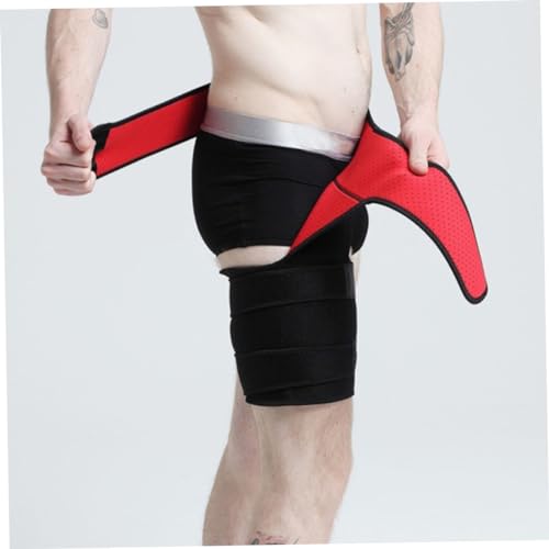 Faja de soporte para muslo ajustable para fitness y pesas miniatura 6