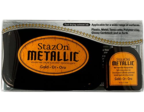 StazOn Tampon encreur solvant SZ-191 Dorée Cover