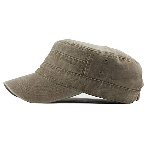WNSS9 Mezcla de algodón del verano Modern Classic Militar Cap sencilla y elegante conductor de camión Cap Retro Pintores marineros violinista Sombrero Cadet Llanura del ejército gorra de béisbol ajust