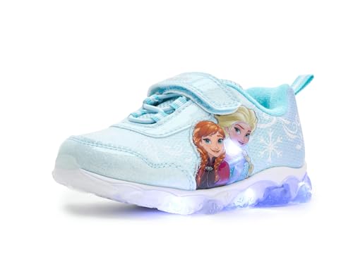 Josmo Womens Frozen Lighted Sneakers (Toddler/Little Kid) Blue 10 Toddler M