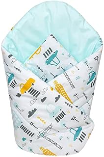 Baby Swaddle Wrap Blanket/Newborn Cotton Swaddling Sleeping Bag 0 to 3 Months (Pink Stars)