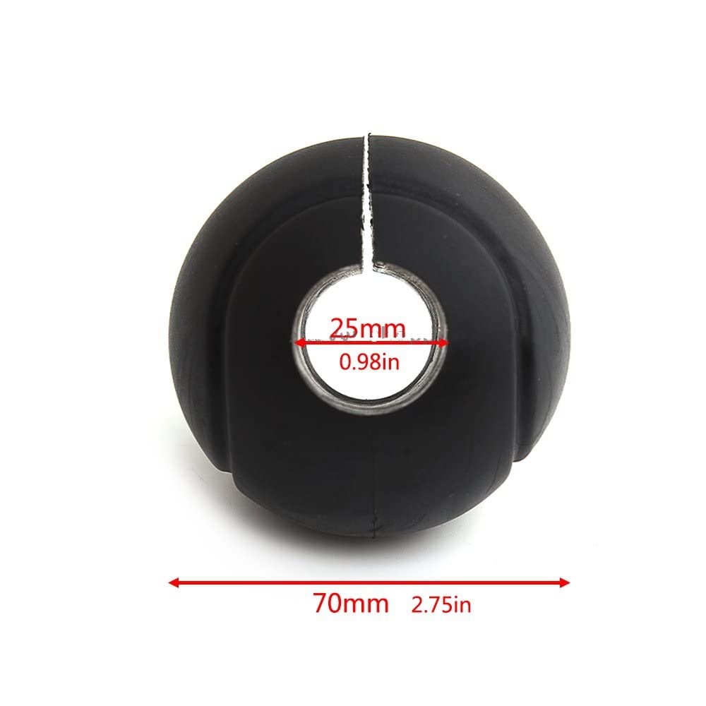 Forcelle per Moto per Harley Bumper Slider Protezione in Gomma 24-32mm Motocicletta Anti Caduta Crash Bar Tubi Bar Guard Ball Tamponi Paratelaio Moto