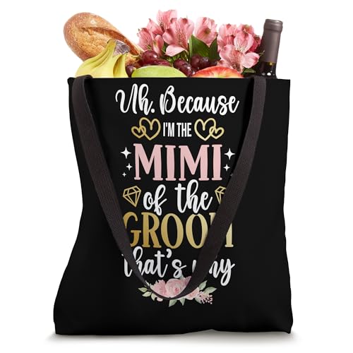 Bolsa Tote I'm The Mimi Of The Groom Divertida miniatura 4