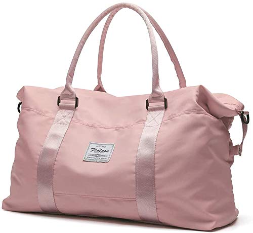 PDD Travel Duffel Bag, Sports Tote Gym Bag, Shoulder Weekender Overnight Bag for Women