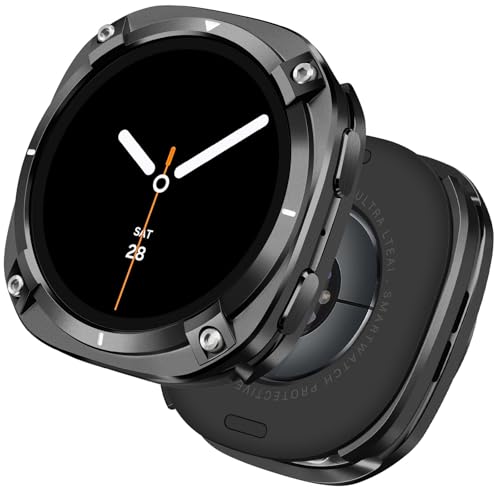 Coque Samsung Galaxy Watch 8 44mm HITZEE en métal Premium