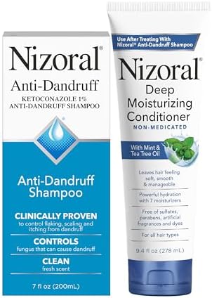 Nizoral 7 Oz Shampoo + 9.4 Oz Conditioner Bundle