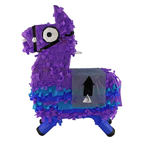 Lytio Llama Loot Battle Royale Pinata Party Favors Ideal for Birthday Parties, Decor and Photo Boot Accessory Battle Royale Figure Video Game Decoration