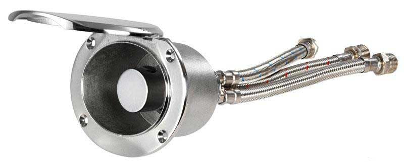 OSCULATI Box Doccia Stainless con Miscelatore