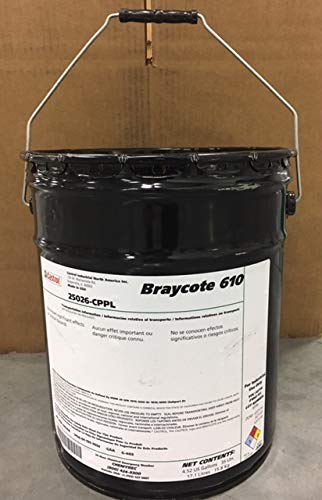 Castrol Braycote 610, MIL-PRF-10924H, 35 LB Pail, Lithium Grease, Machine Lubricant, Prevent Corrosion