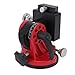 fosa Latitude Adjustment Base for Adults Astronomy, Telescope Tripod 3/8 Inch 0-90 Degree Adjustable Equatorial Mount, Equatorial Wedge Telescope Mount Latitude Base (Black Red)
